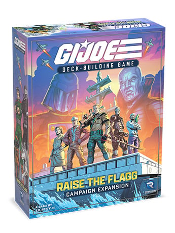 Renegade Game Studios G.I. Joe Deck-Building Game Raise the Flagg Campaign Expansion