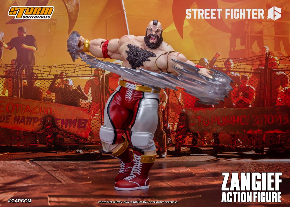 Storm Collectibles Street Fighter 6 Zangief 1/12 Scale Plastic Action Figure - View 28