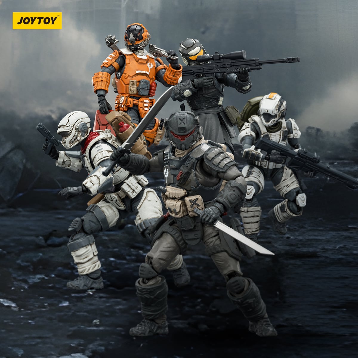 JoyToy Dark Source Steel Ride Corps Guard Kael 1/25 Scale 3-Inch Action Figure - View 15