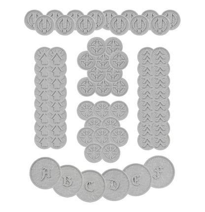 Games Workshop Warhammer The Horus Heresy Legions Imperialis Order Tokens and Objective Markers - View 3