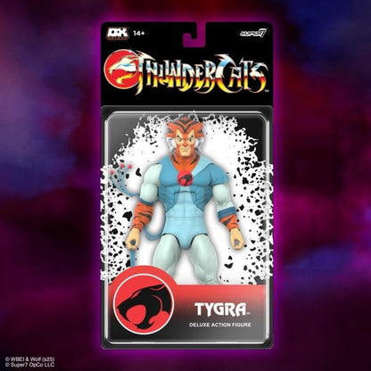 Super7 ThunderCats DX Deluxe Tygra Cartoon Series Action Figure - View 5