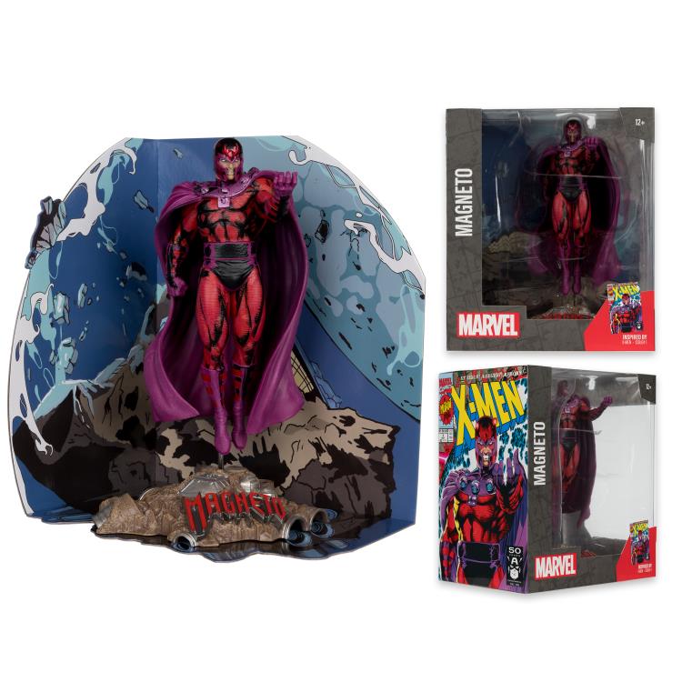 McFarlane Toys Marvel Comics Magneto (X-Men #1) 1/10 Scale Action Figure - View 7