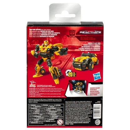 Hasbro Transformers: Reactivate Studio Series Gamer Edition 10 Deluxe Class Bumblebee 4.5-Inch Action Figure - View 6