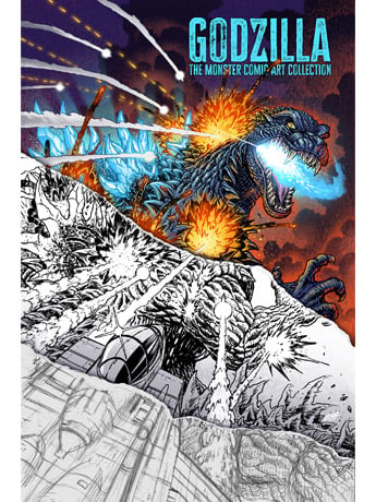 IDW Publishing Godzilla: The Monster Comic Art Collection, 12-Inch Book