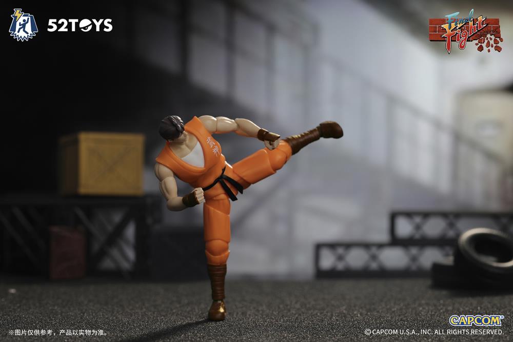 52Toys Final Fight FigLite Guy 1/18 Scale Action Figure - View 7