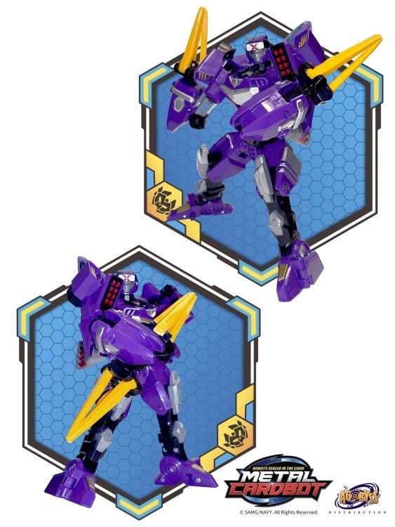 SAMG Metal Cardbot Stealth Class Shadow X 6-Inch Action Figure - View 3