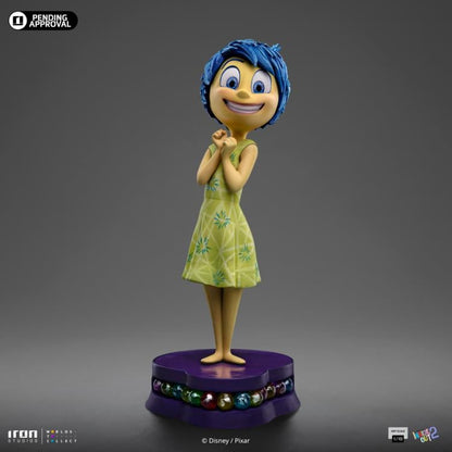 Iron Studios Inside Out 2 Joy 1/10 Art Scale Limited Edition Statue - View 7
