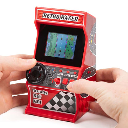 ThumbsUp! Orb Gaming Retro Mini Racing Arcade Machine with 30 Games (6-Inch) - View 3