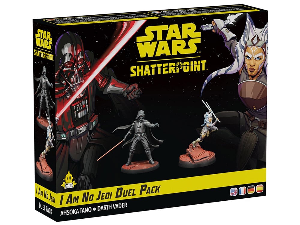 Atomic Mass Games Star Wars: Shatterpoint I Am No Jedi Duel Pack with Ahsoka Tano and Darth Vader - View 2