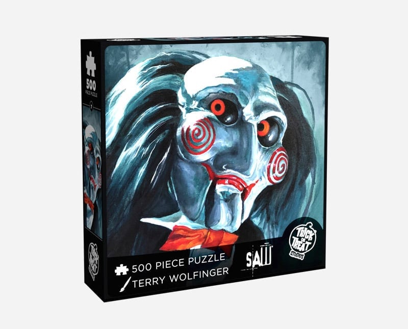Trick or Treat Studios Saw Billy the Puppet 500-Piece Jigsaw Puzzle, 27-Inch - View 3