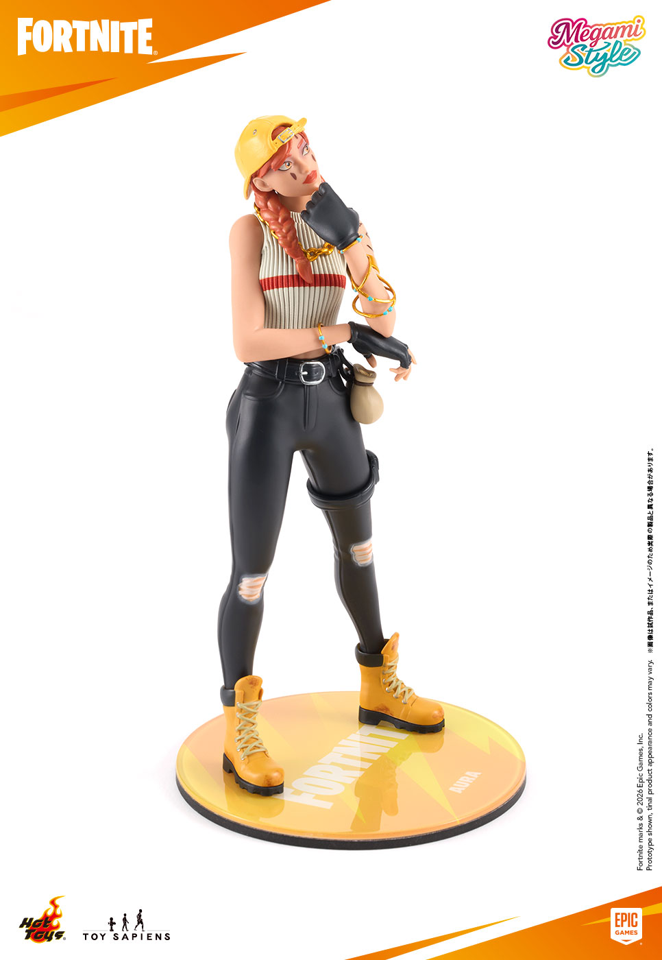 Toy Sapiens Fortnite Megami Style Aura 1/9 Scale Statue 8-Inch - View 4