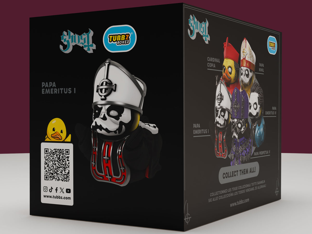 Numskull Ghost TUBBZ Papa Emeritus I Cosplaying Duck (Boxed Edition) 3.5-Inch - View 7