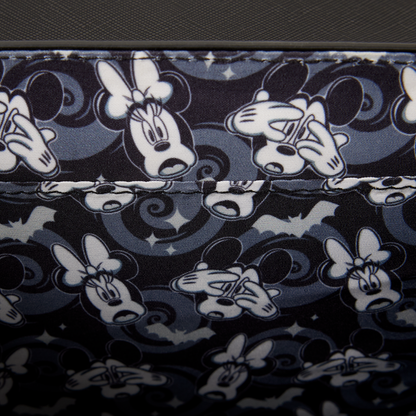 Loungefly Disney Mickey & Minnie Spiderweb & Bats Crossbody Bag - View 5