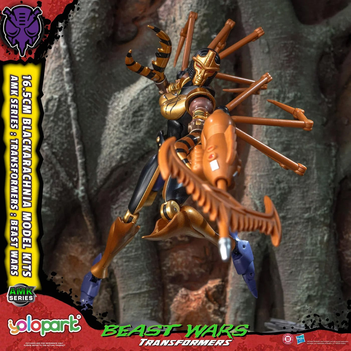 Yolopark Transformers: Beast Wars AMK Series Blackarachnia 6.5-Inch Model Kit - View 19