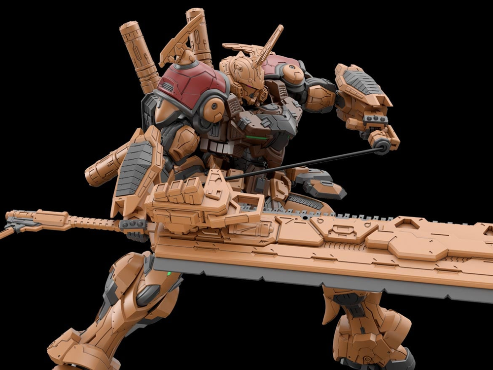 Bandai Gundam Rogue Orbit HGAA BMP4/6 Bau Bahlam 1/144 Scale Model Kit - View 2