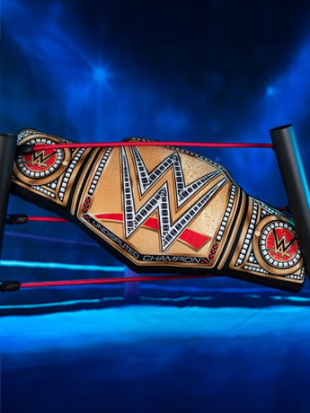 Uncanny Brands WWE Bleacher Buddy Universal Championship Belt 24-Inch Plush