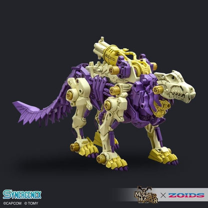 Takara Tomy Zoids x Monster Hunter Synergenex Series Gatling Fox Mizutsune 1/35 Scale Model Kit, 14-Inch - View 5