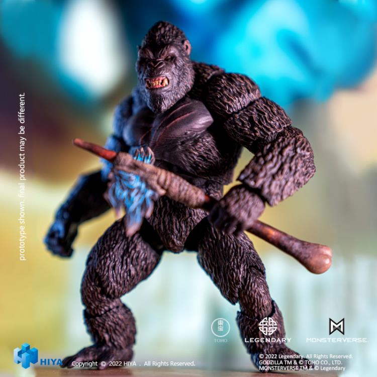 Hiya Toys Godzilla vs. Kong Exquisite Basic Series Kong 6-Inch Action Figure - View 3