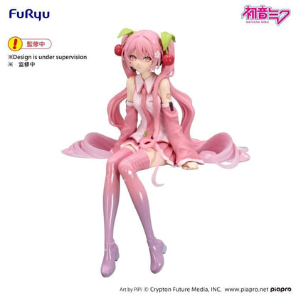 FuRyu Vocaloid Sakura Miku (2026 Ver.) Noodle Stopper Figure 5.5-Inch - View 3