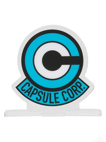 Bandai Dragon Ball Capsule Corporation Acrylic Logo Display EX Exclusive