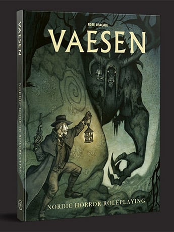 Free League Publishing Vaesen Nordic Horror Roleplaying Revised Edition Book