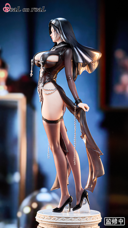 Real on real Dark Nun 1/6 Scale Figure in PVC and ABS Collectible - View 4