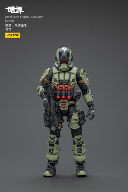 JoyToy Dark Source Steel Ride Corps Assaulter Marco 1/25 Scale 3-Inch Action Figure - View 5