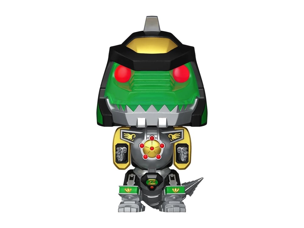 Funko Bitty Pop! Mighty Morphin Power Rangers Bitty Bot Dragonzord with Green Ranger 2-Inch Figure Set - View 2