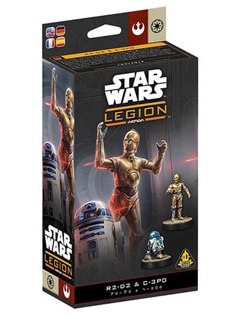 Atomic Mass Games Star Wars: Legion R2-D2 and C-3PO Expansion Plastic Miniatures