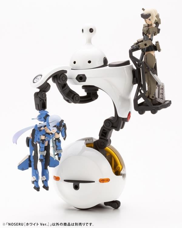 Kotobukiya Maruttoys Noseru (White Ver.) 1/12 Scale Model Kit, 3-Inch ABS Kit - View 22