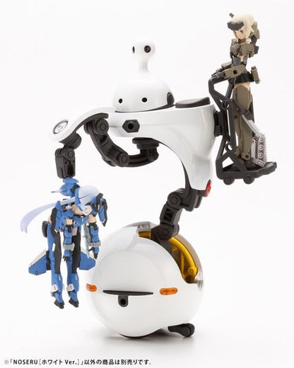 Kotobukiya Maruttoys Noseru (White Ver.) 1/12 Scale Model Kit, 3-Inch ABS Kit - View 22
