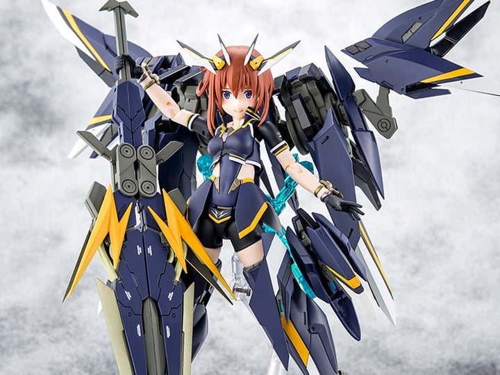 Kotobukiya Alice Gear Aegis Megami Device Sugumi Kanagata Ga-Shin Ver. 7-Inch Model Kit - View 2