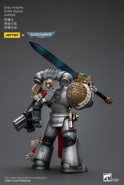 JoyToy Warhammer 40K Grey Knights Strike Squad Justicar 1/18 Scale Action Figure - View 9