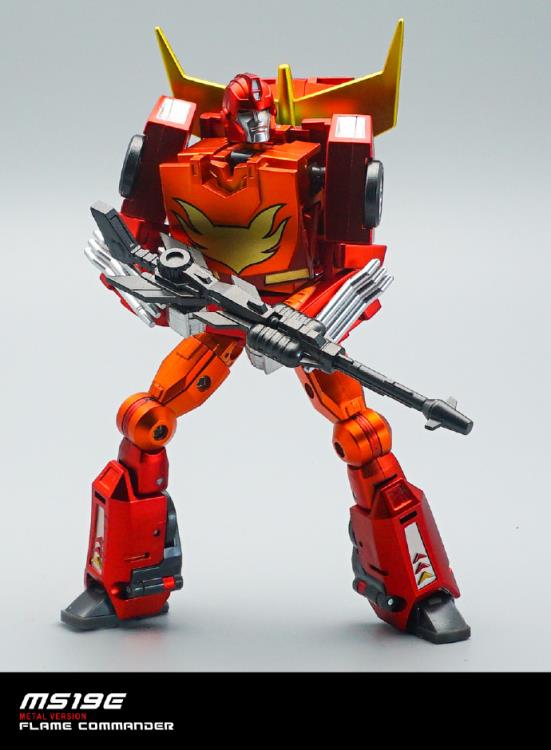 Mechanic Studio MS-19E Flame Commander (Metal Ver.) Limited Edition 4.72-Inch Figure - View 3
