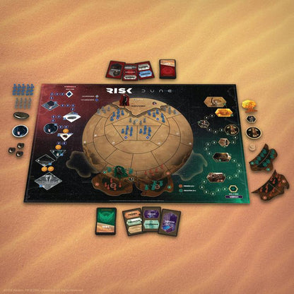 USAopoly Risk: Dune Edition Strategy Board Game, Dune Themed Risk - View 3