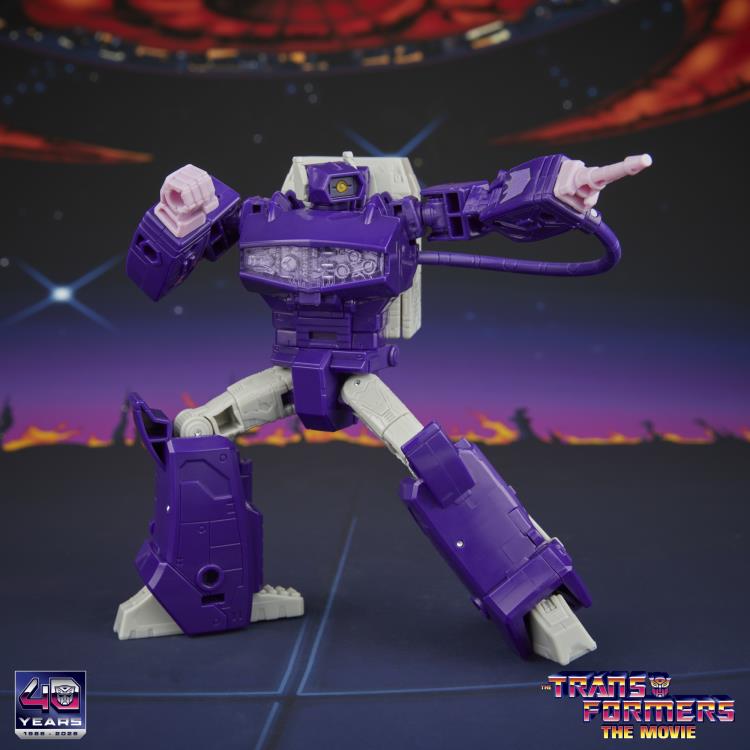 Hasbro The Transformers: The Movie Studio Series 86 Voyager Class Shockwave Plastic Action Figure - View 3