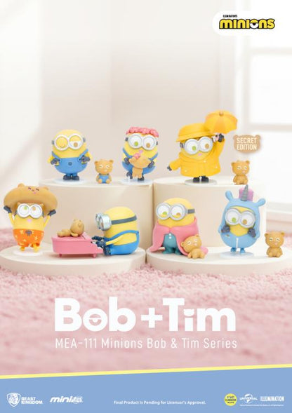 Beast Kingdom Minions Mini Egg Attack MEA-111 Bob & Tim Box of 6 Random Figures - View 3