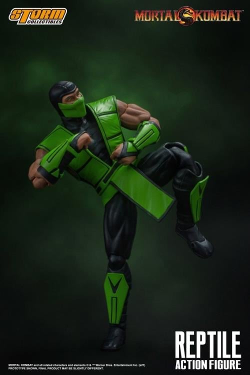Storm Collectibles Mortal Kombat VS Series Reptile 1/12 Scale 8-Inch Action Figure - View 11