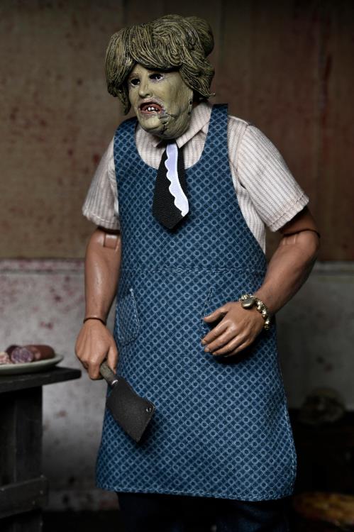 NECA The Texas Chainsaw Massacre Leatherface with Old Lady Mask 8-Inch Clothed Action Figure - View 5