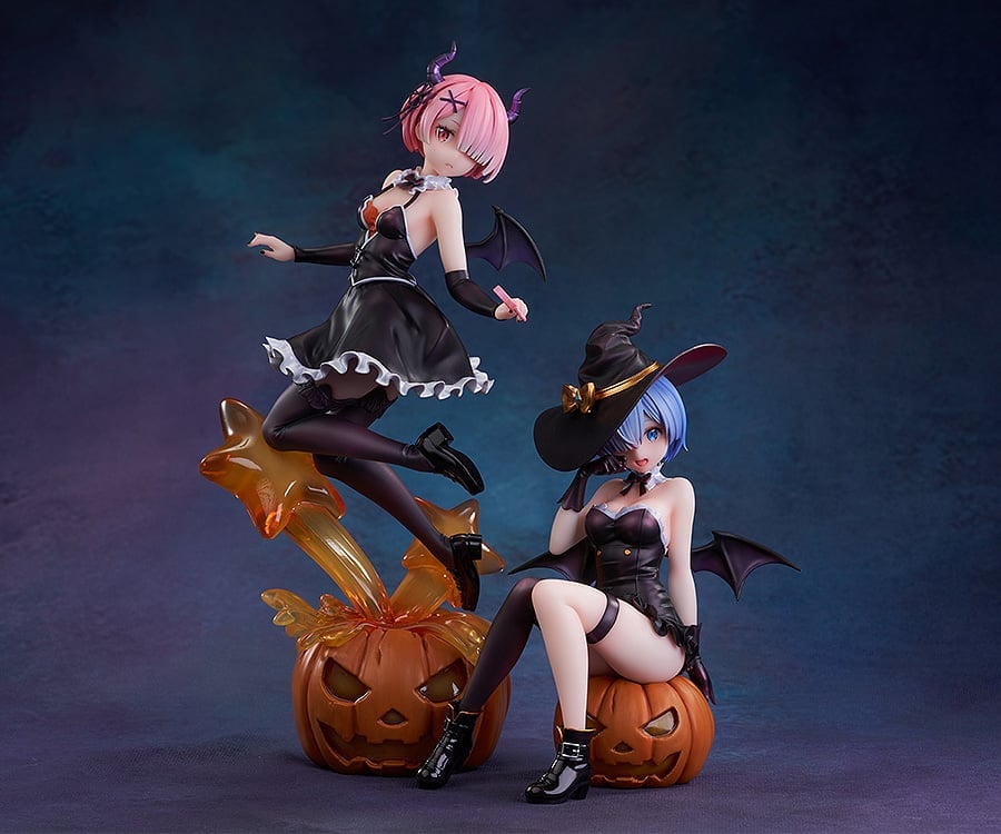 Kadokawa Re:Zero Starting Life in Another World KD Colle Ram (Phantom Night Wizard Ver.) 1/7 Scale Figure, 10.12-Inch - View 15