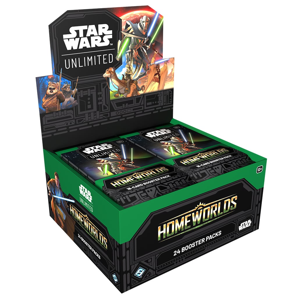 Fantasy Flight Games Star Wars: Unlimited Homeworlds Booster Display with 24 Booster Packs - View 3