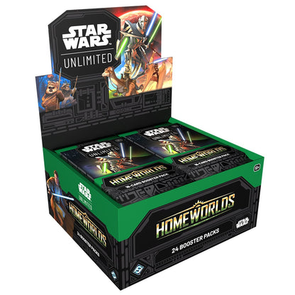 Fantasy Flight Games Star Wars: Unlimited Homeworlds Booster Display with 24 Booster Packs - View 3