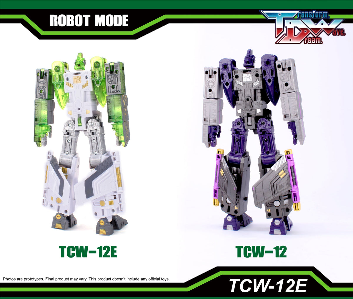 Transform Dream Wave TCW-12E Upgrade Kit in ABS and PVC - View 17