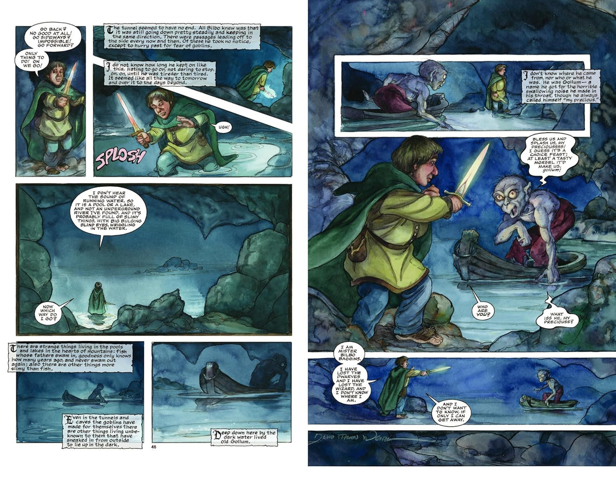 HarperCollins The Hobbit: A Graphic Novel Revised and Expanded Edition - View 4
