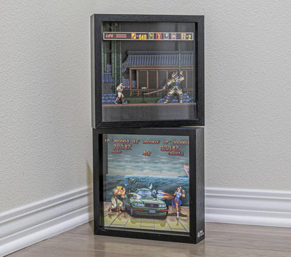 Pixel Frames Street Fighter II Car Scene Pixel Frame 9x9 with Guile and Chun-Li - View 11