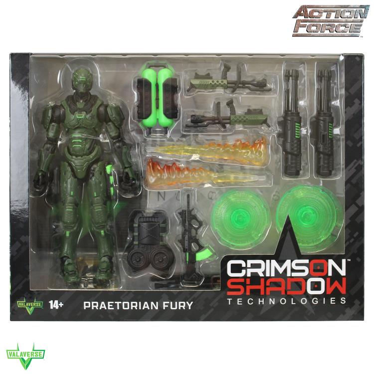 Valaverse Action Force Crimson Shadow Praetorian Fury 1/12 Scale Plastic Action Figure - View 8
