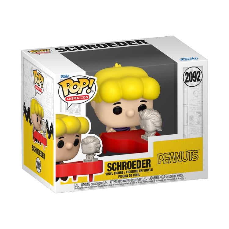 Funko Pop! Premium Peanuts Schroeder #2092 3.6-Inch Vinyl Figure - View 4