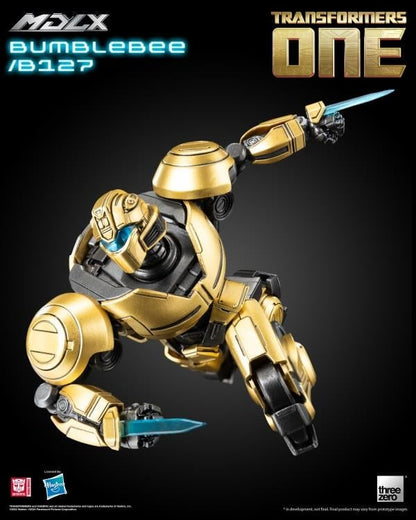 threezero Transformers: One MDLX Articulated Figure Series Bumblebee/B127 5-Inch Action Figure - View 12