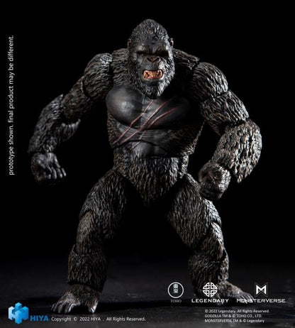 Hiya Toys Godzilla vs. Kong Exquisite Basic Series Kong 6-Inch Action Figure - View 7