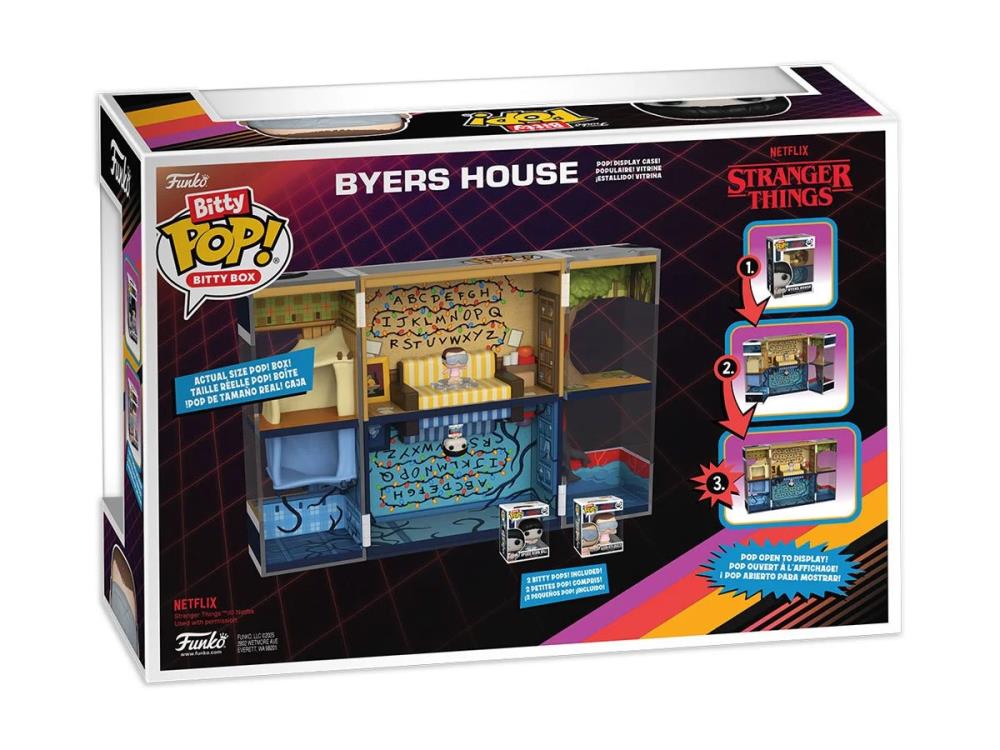 Funko Bitty Pop! Stranger Things Byers House Boxset with Eleven and Will Byers - View 8